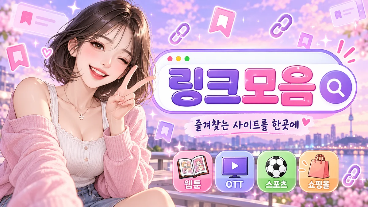 링크모아 분야별 공식 주소 안내 배너